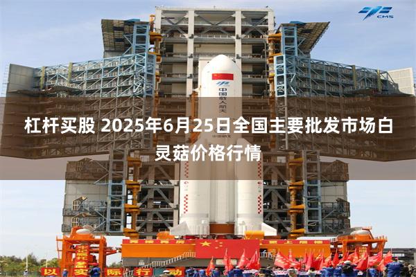 杠杆买股 2025年6月25日全国主要批发市场白灵菇价格行情