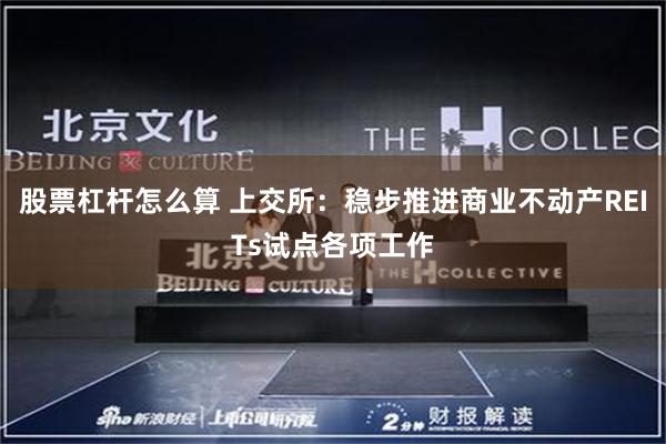 股票杠杆怎么算 上交所:稳步推进商业不动产REITs试点各项工作